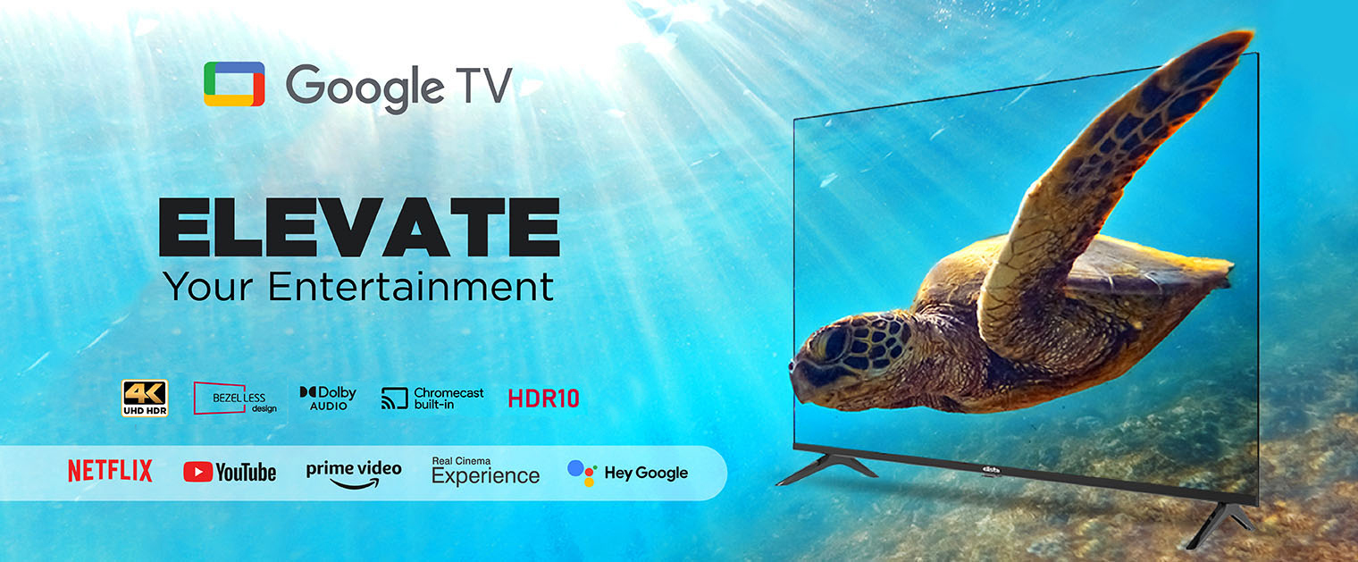 Google LED TV 43 Inches with Model No. GTV-43UILD - Elista